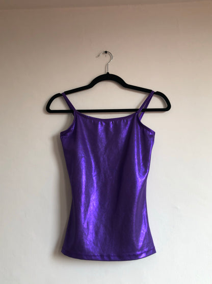 Metallic Purple Top