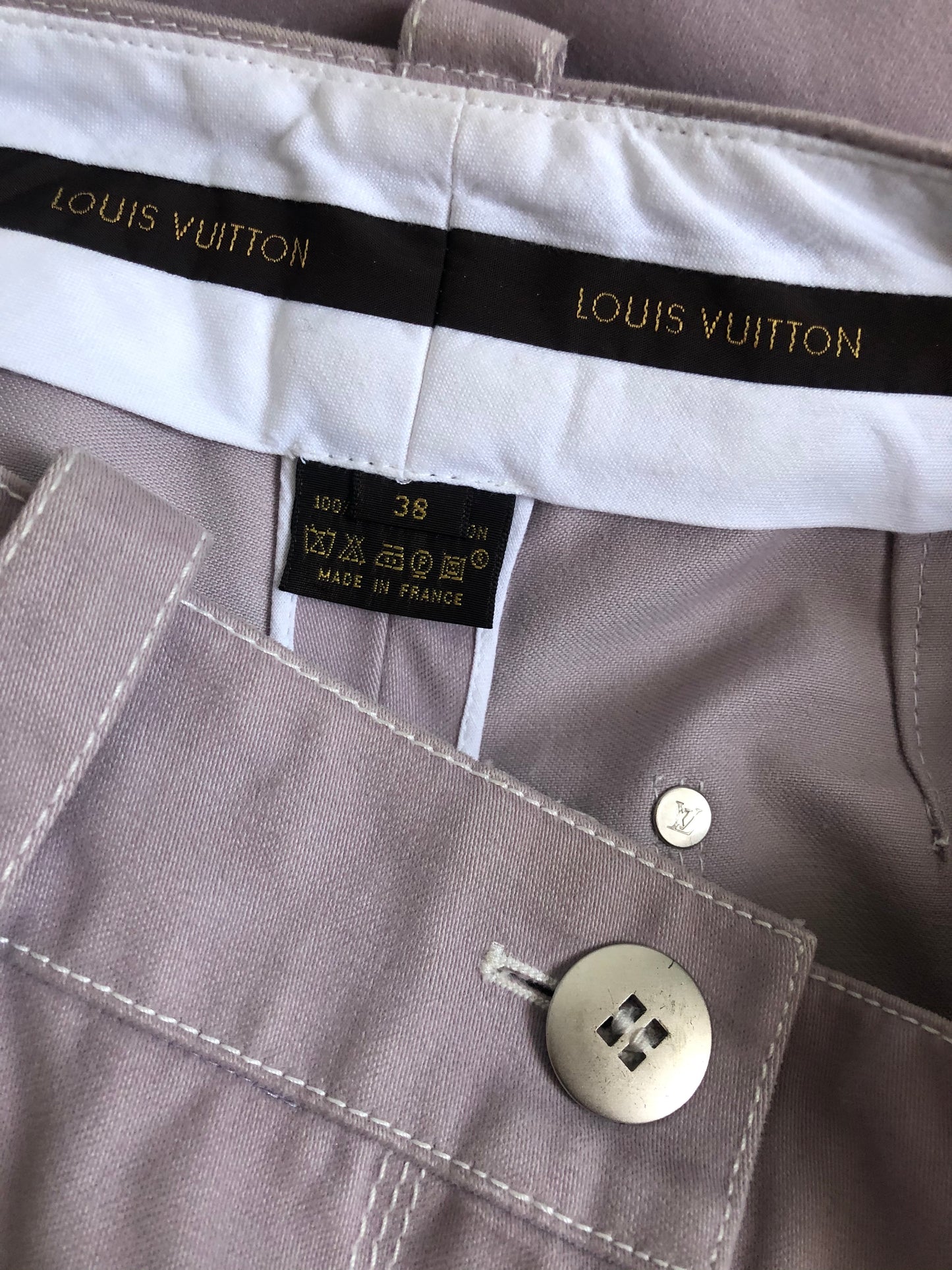Pantalón Louis Vuitton Lila