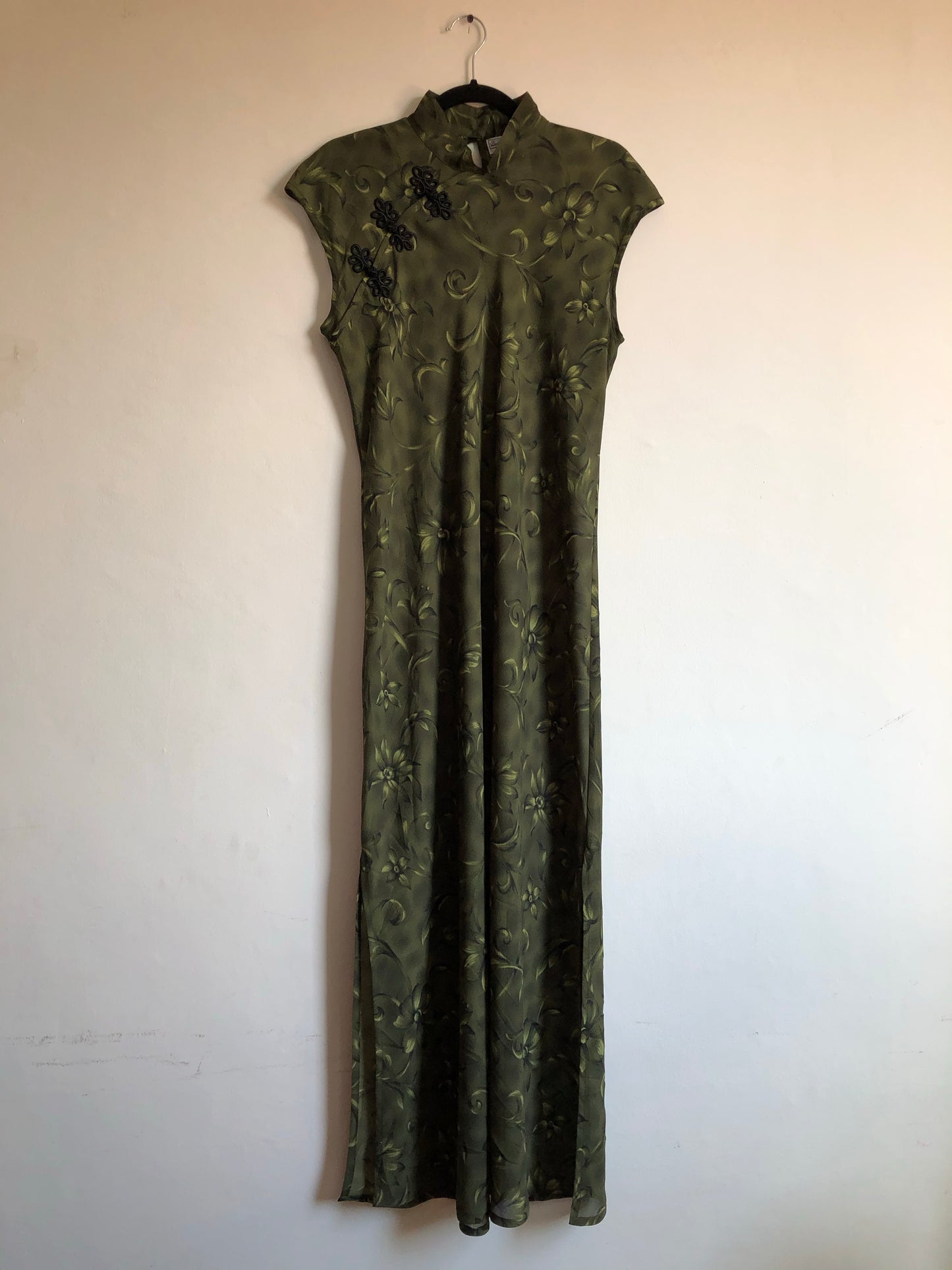 Semitransparent Green Dress