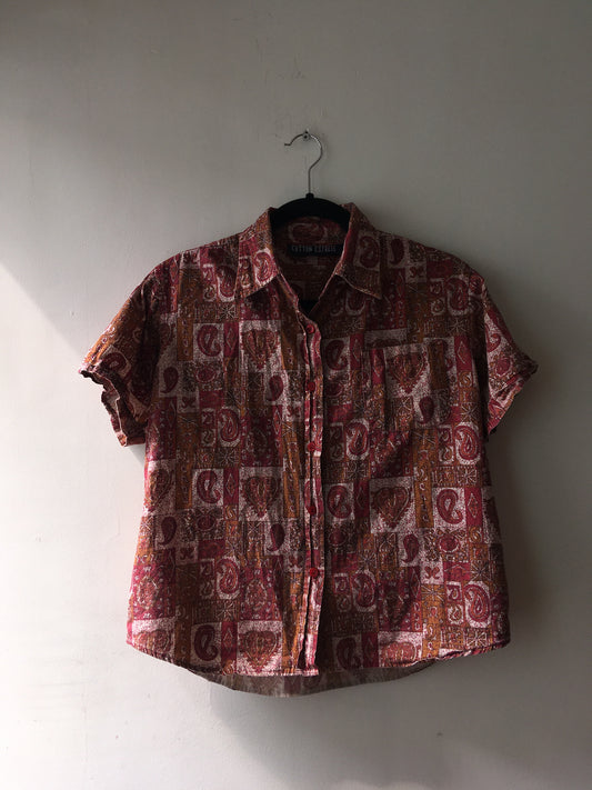 Print blouse