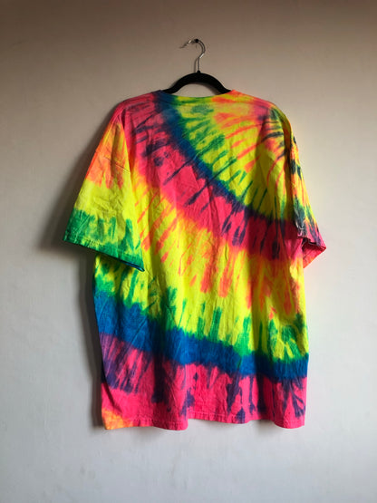 Playera Delfines Tie Dye Vintage