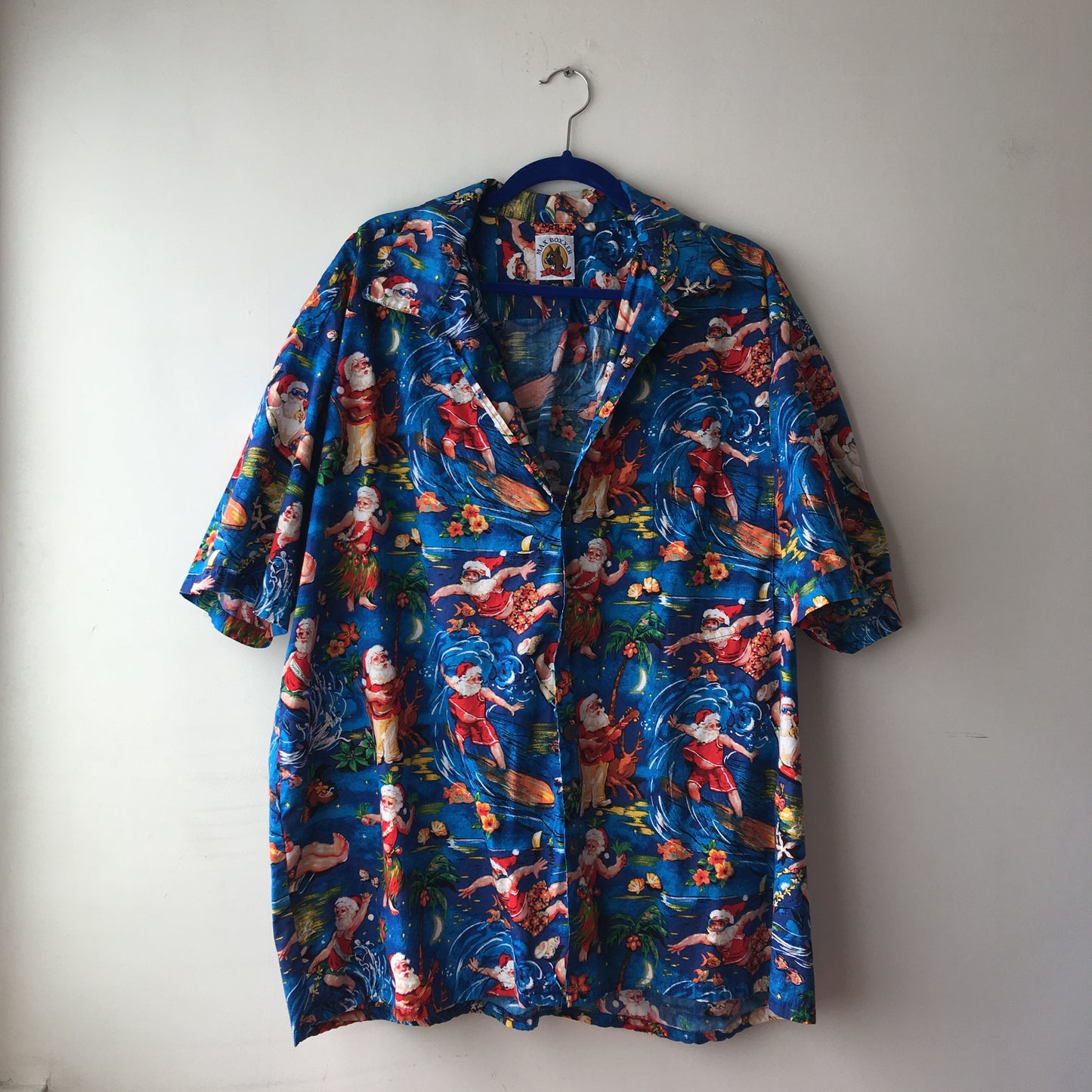 Camisa Santa Hawaiano