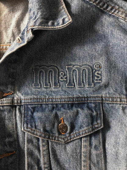 Vintage M&amp;M's Denim Jacket