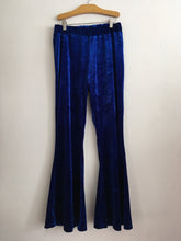 Load image into Gallery viewer, Blue Velvet Pants