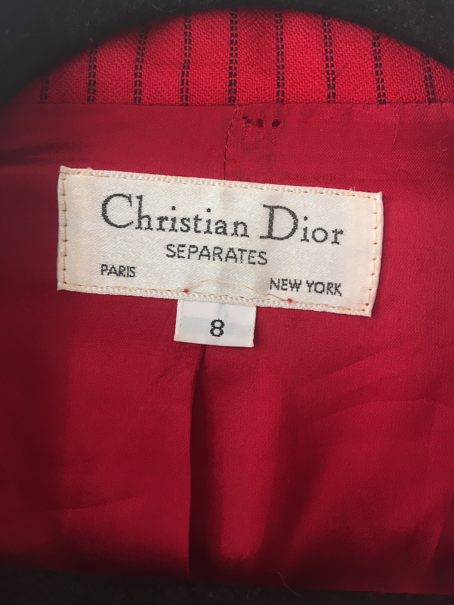Abrigo Christian Dior