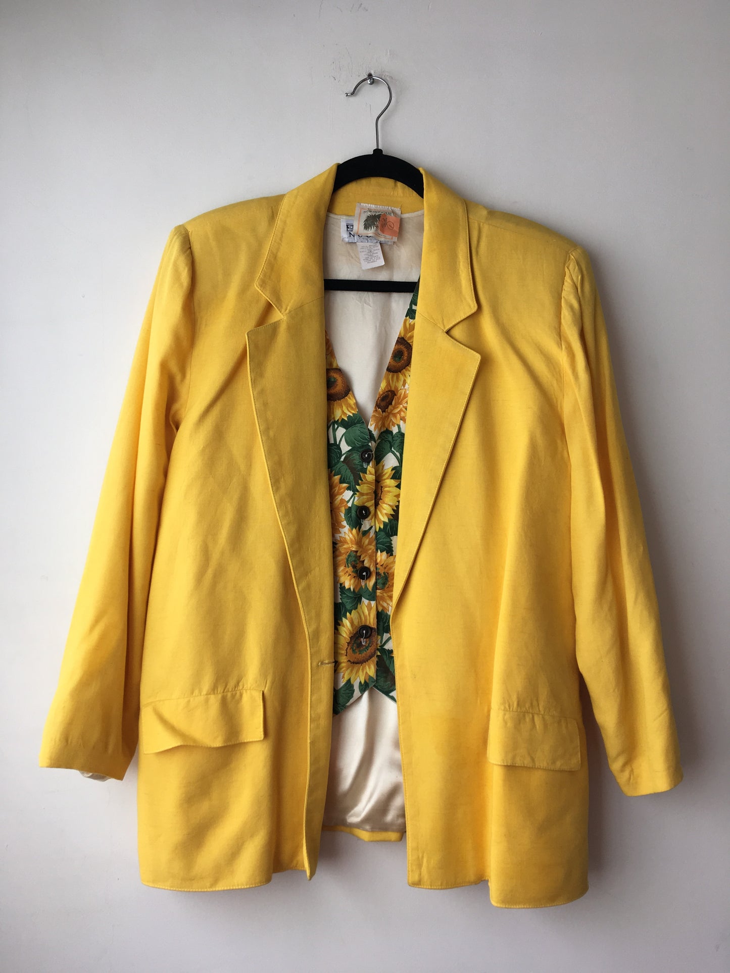 Sunflowers Jacket and Vest