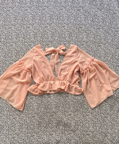 Peach Blouse