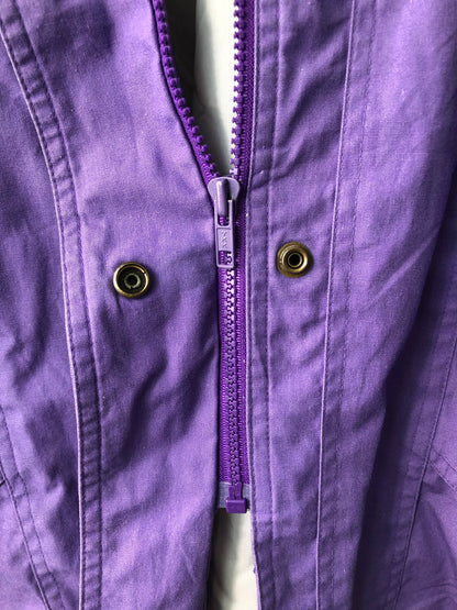 purple jacket