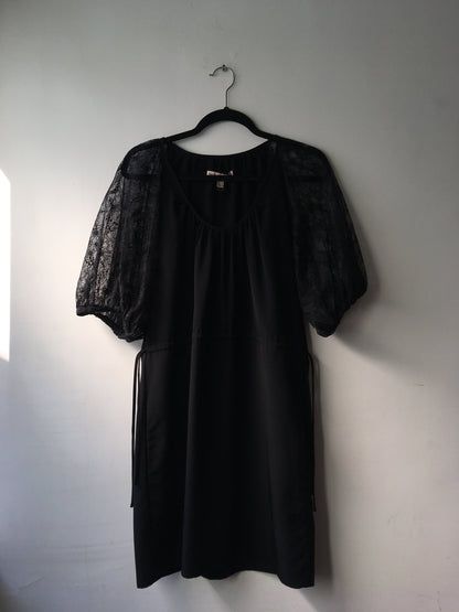 Lace Sleeves Dress