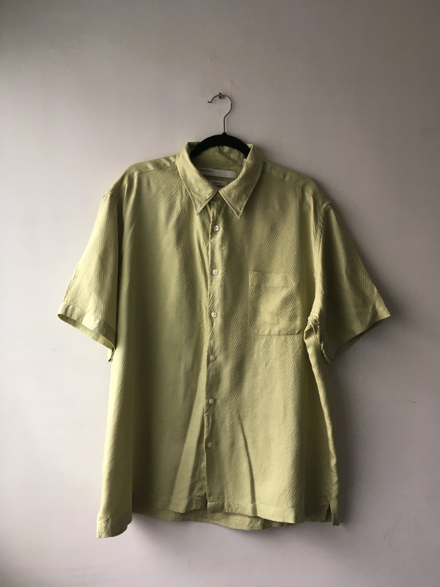 Green Silk Shirt