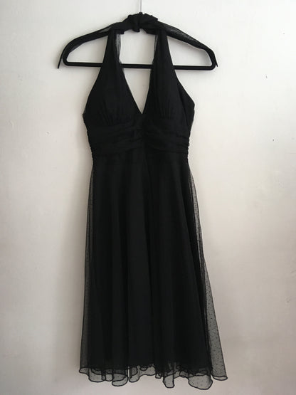 Vestido Negro Tul