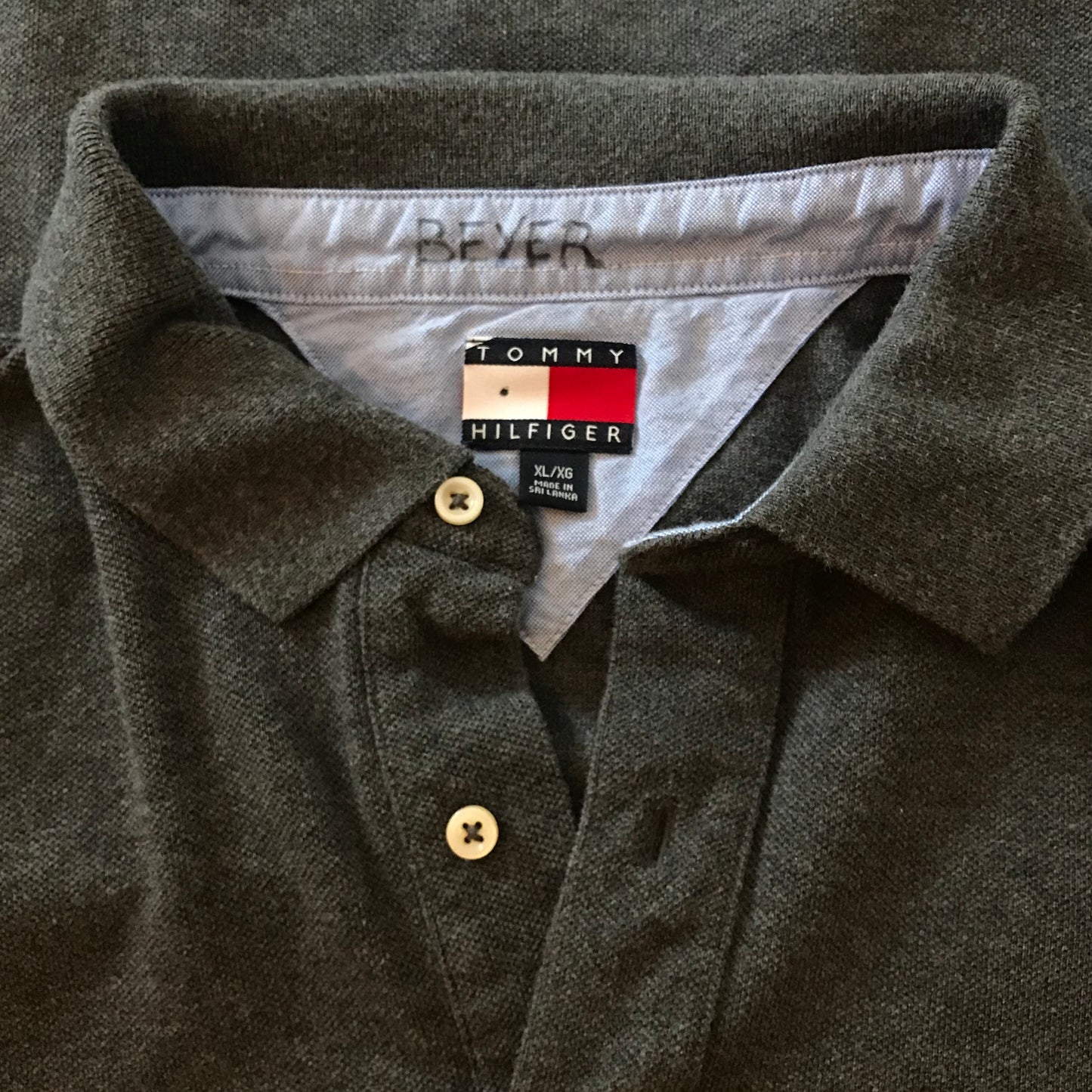Camisa Polo Tommy Vintage