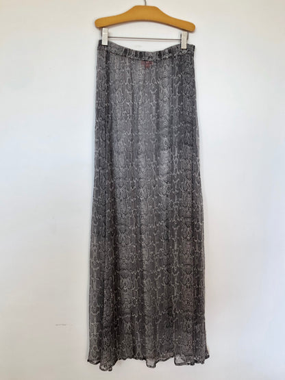 Snake Maxi Skirt