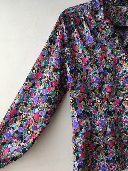 Vintage Buttons Blouse