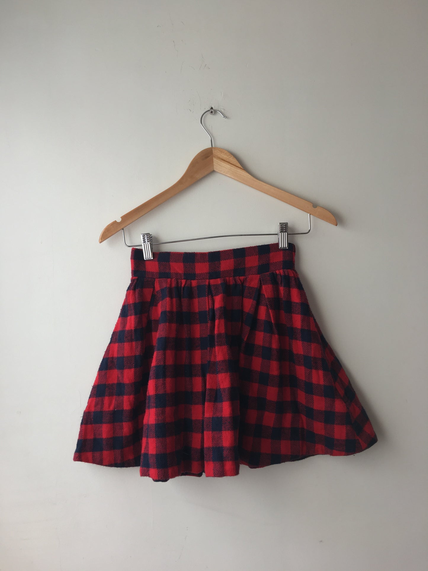 flannel skirt