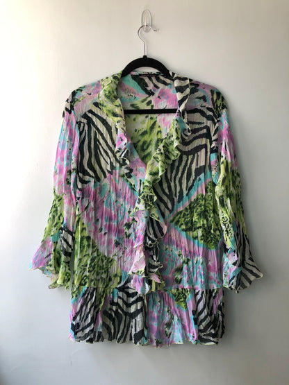 Pastel Zebra Blouse