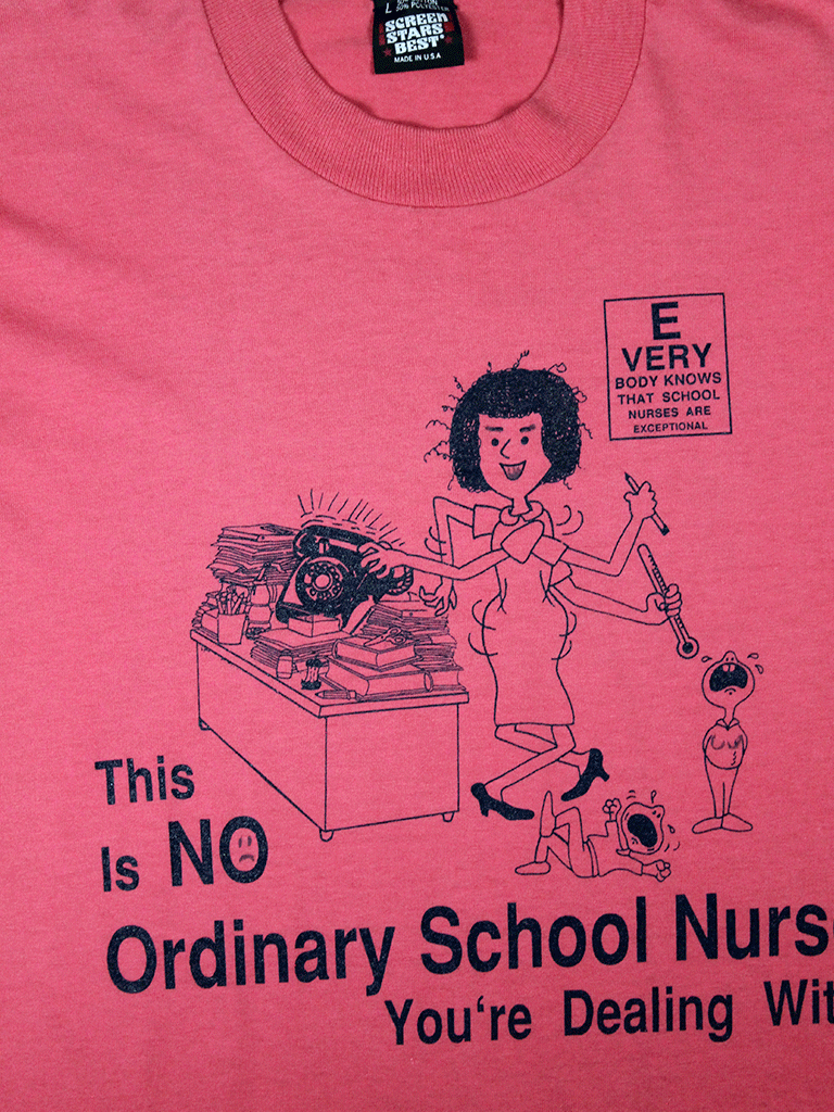 Vintage School Nurse T-shirt