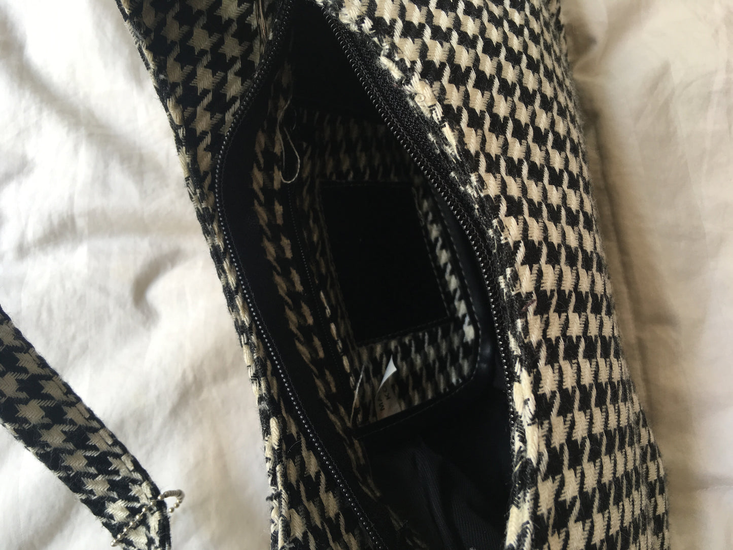 Houndstooth Bag