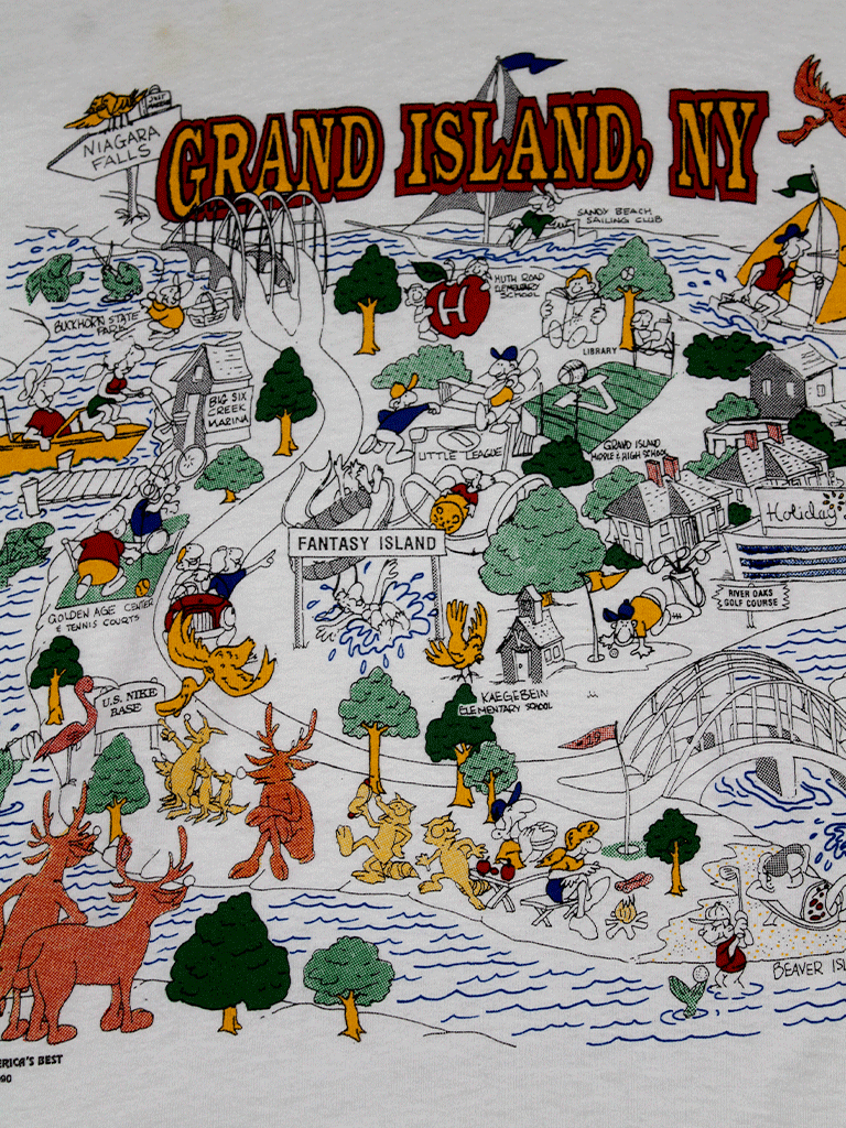 Playera Vintage Grand Island