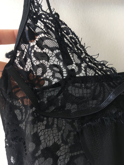 Black Lace Bodysuit