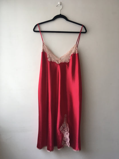 Vestido Lencero Rojo