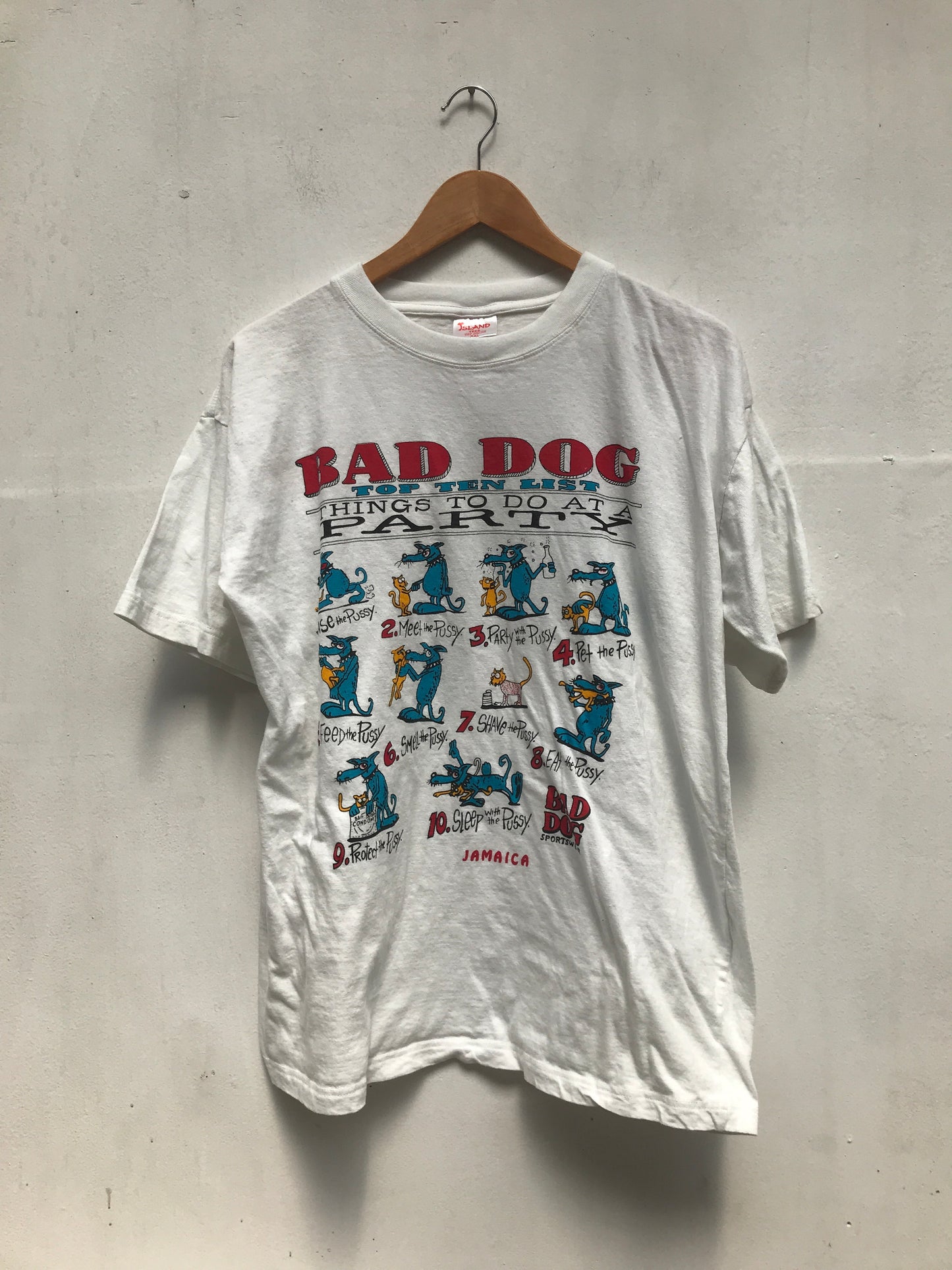 Playera Bad Dog Vintage
