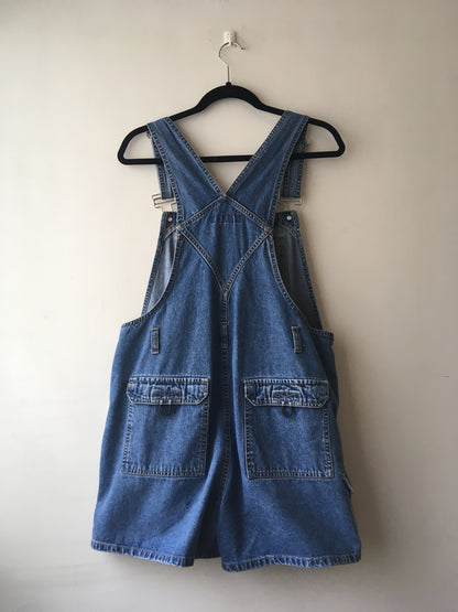 Denim Short Overalls