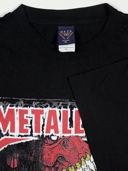 Playera Metallica Sanitarium Vintage