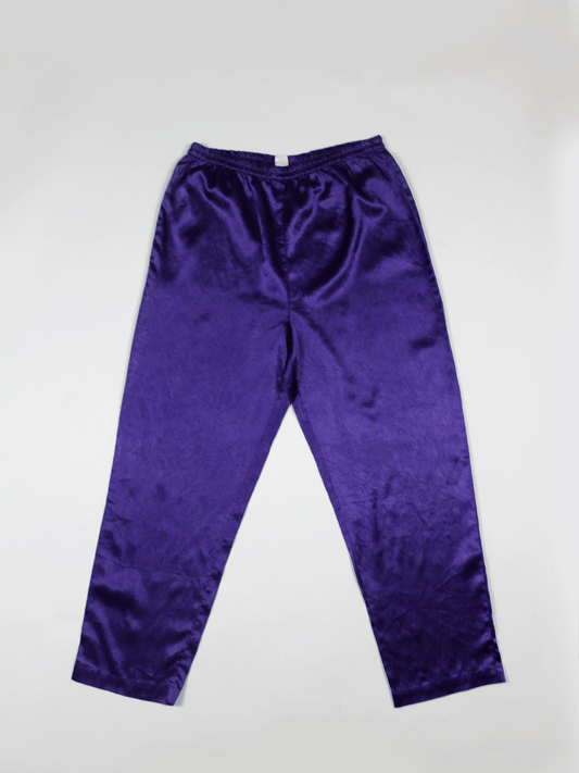 Metallic Purple Pants