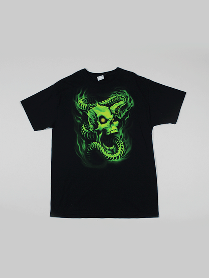 Playera Calaveras Neon