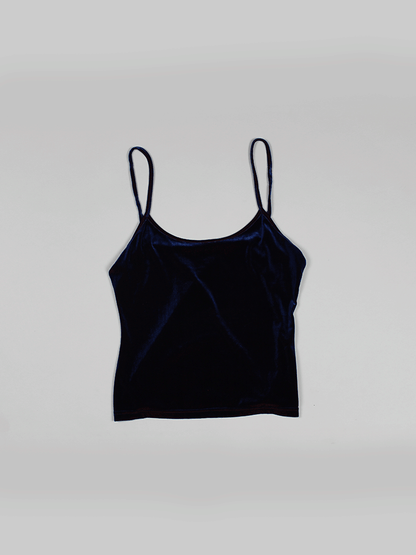 Blue Velvet Top