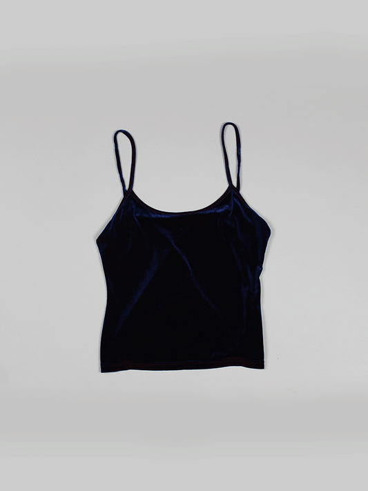 Blue Velvet Top